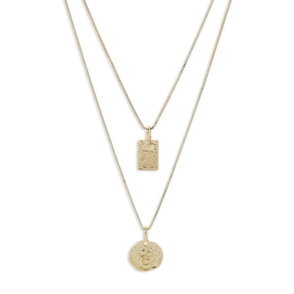 Gold plated necklace